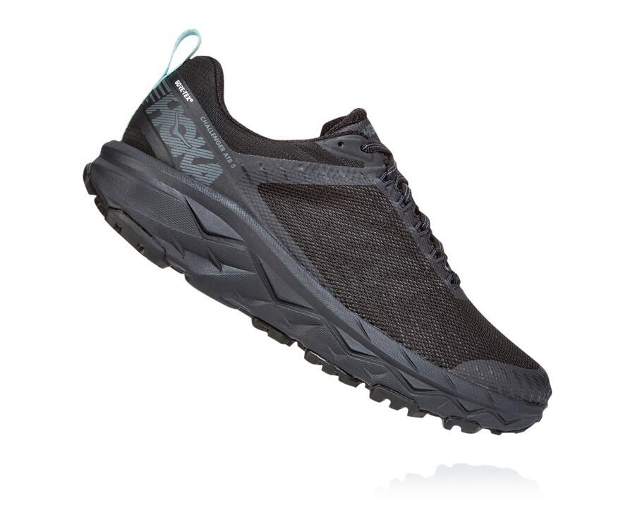 Tenis Hoka One One Trail Mujer Negros - Challenger Atr 5 Gore-Tex - DKRO04675